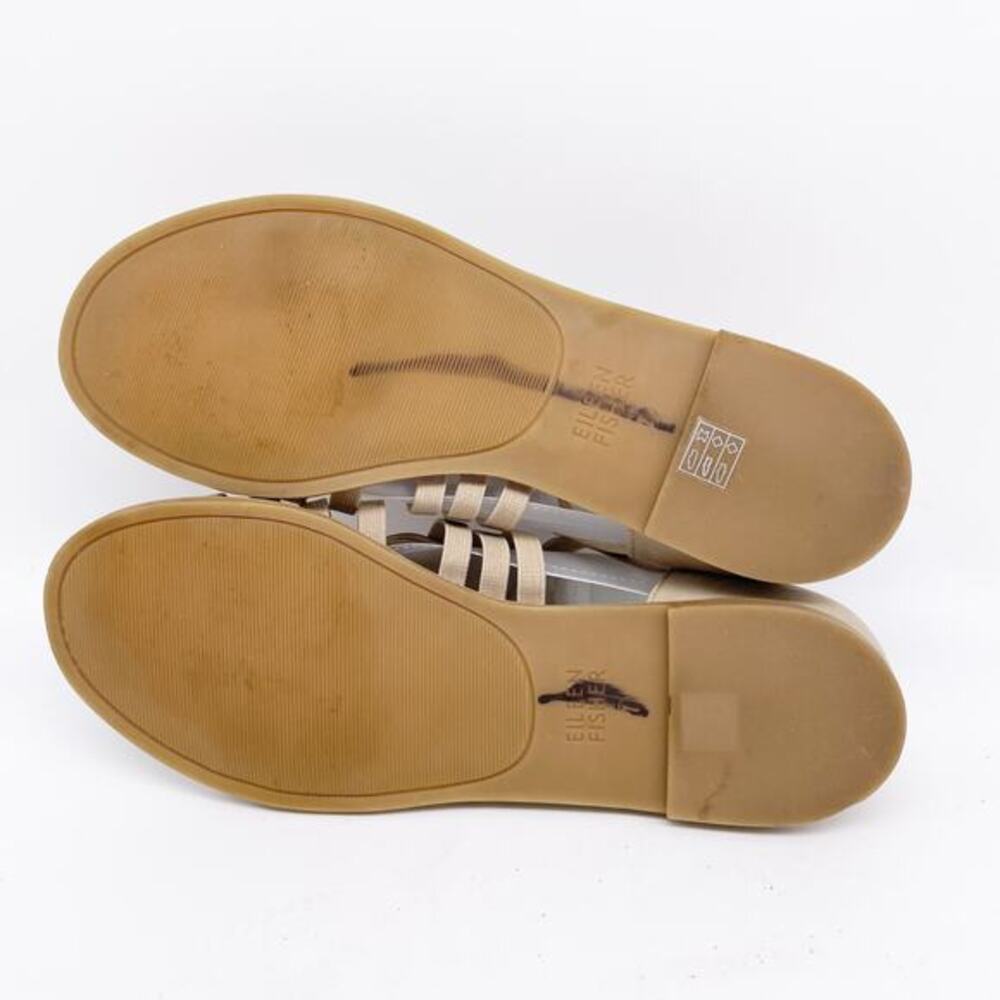 Eileen Fisher‎ Women's Rato Beige Tumbled Nubuck Sandals Size 7 - Picture 6 of 14